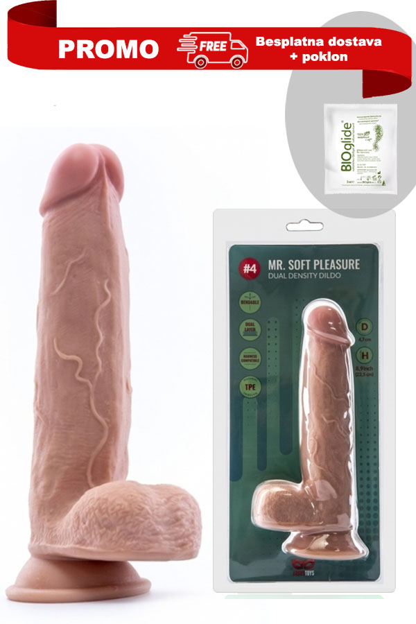 Promo 52   Silikonski realističan dildo AT 1063